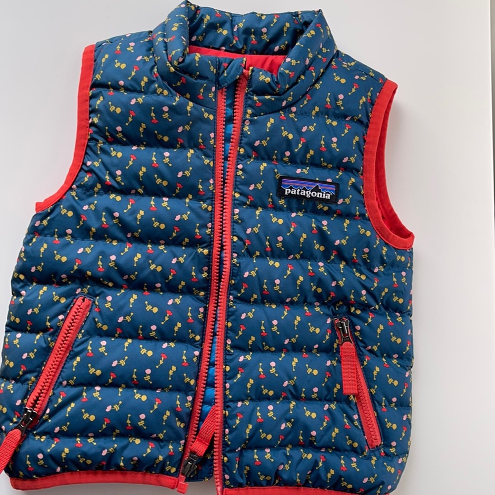 Patagonia vest 6-12 m